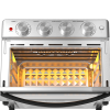 Geek Chef 6 Slice 26QT/26L Air Fryer Fry Oil-Free, Extra Large Toaster Oven Combo, Air Fryer Oven, Roast, Bake, Broil,Convection Countertop Oven