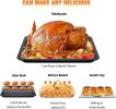 Geek Chef 6 Slice 26QT/26L Air Fryer Fry Oil-Free, Extra Large Toaster Oven Combo, Air Fryer Oven, Roast, Bake, Broil,Convection Countertop Oven