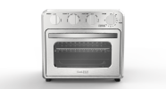 Geek Chef Air Fryer Toaster Oven Combo, 4 Slice Toaster Convection Oven Warm, Broil, Toast, Bake, Oil-Free, Accessories Included, Stainless Steel