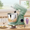 3-IN-1 Electric Stand Mixer, 660W 10-Speed With Pulse Button, Attachments include 6.5QT Bowl, Dough Hook, Beater, Whisk for Most Home Cooks