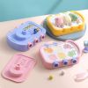 Silicone Ice Lattice Boat Shape DIY Children's Homemade Ice Cream Mold Ice Cream Chocolate Making Mold Removable Silicone Popsicle Molds;  Cute Ice Po