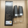 Gravity Electric Salt And Pepper Grinder Set Automatic Shakers Mill Grinder With LED Light, Battery Powered Adjustable Coarseness One Hand Operation
